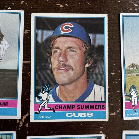 1976 Topps Chicago Cubs Baseball 12 Card Lot No Duplicates - Picture 4 of 12